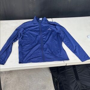 adidas Men's Performance Jacket in Navy Blue medium new no tags